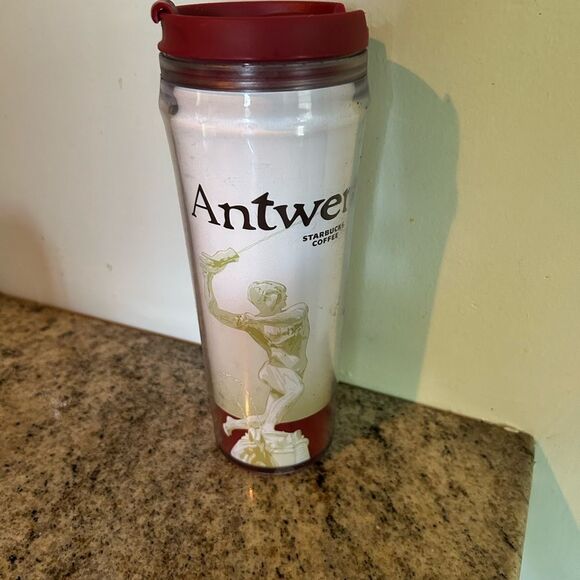 LOT OF 3 Starbucks Tumbler London ANTWERP BELGIUM Travel Tumbler City Series - Picture 6 of 16